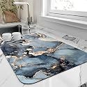 VHKD Dish Drying mat for Kitchen Water Absorbent mats for Kitchen Utensils Large Dry mat for Kitchen Utensils Drying mat Water Absorbent mats for Kitchen Large Size (Design 3 | 38x58cm, 2)