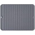 VHKD Dish Drying mat for Kitchen Water Absorbent mats for Kitchen Utensils Large Dry mat for Kitchen Utensils Drying mat Water Absorbent mats for Kitchen Large Size (Design 1 | 30x40cm, 1)