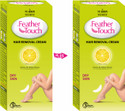 VI-JOHN FEATHER TOUCH Lime Aloevera Hair Removal for Salon-like Finish No Ammonia Smell Cream