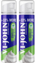 VI-JOHN SHAVING FOAM SENSITIVE SKIN 300 GM PACK OF 2 (300 g)