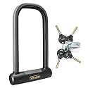 Via Velo Bike U Lock l Via Velo Elite U Lock 20CrMnTi Steel Anti-Theft 17mm Shackle Inside Size:9.25 x 4.44 in Sold Secure Diamond Approval for ElectricBike and Electric Scooter