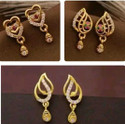 VIAANA CREATION 1 gram gold earrings for