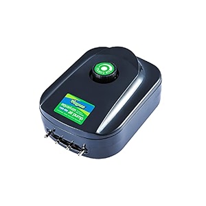 viagrow four outlets adjustable oxygen aquarium hydroponic air pump