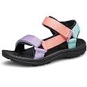 vibdiv Boys Girls Sandals Open-Toe Summer Outdoor Unisex Child Sport Sandals Athletic Lightweight(Toddler/Little Kid/Big Kid)
