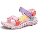 vibdiv Boys Girls Sandals Open-Toe Summer Outdoor Unisex Child Sport Sandals Athletic Lightweight(Toddler/Little Kid/Big Kid)