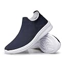 vibdiv Lightweight Walking Shoes Women Pull-on Casual Sneaker Flat