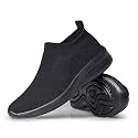 vibdiv Lightweight Walking Shoes Women Pull-on Casual Sneaker Flat