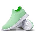 vibdiv Lightweight Walking Shoes Women Pull-on Casual Sneaker Flat