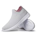 vibdiv Lightweight Walking Shoes Women Pull-on Casual Sneaker Flat