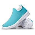 vibdiv Lightweight Walking Shoes Women Pull-on Casual Sneaker Flat