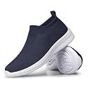 vibdiv Lightweight Walking Shoes Women Pull-on Casual Sneaker Flat