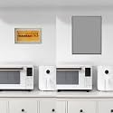 Vibeo Decorative Breaker Box Cover Hide Electrical Panel, Indoor Fuse Box Cover Cabinet 16 18 20 24 28 in, Vertical Meter Box Covering with Black Frame(Gray,24x31in/60x80cm)
