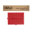Vibhuti Crafts Solderless Breadboard with 170 Tie Points - Pack of 3 - Perfect for Electronics Prototyping, Circuit Design, DIY Projects, Compatible with Raspberry Pi & Arduino, STEM Projects