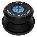 Viborg LP320B Record Weight Turntable Disc Stabilizer 77x41mm 11.3oz Aluminum LP Phono Record Puck Turntable Level for Vinyl Record Player, Turntables, Phonograph