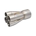 Vibrant Performance Vibrant 10317 (4-1) Stainless Steel Merge Collector