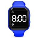 Vibrating Alarm Watch Water Resistant Wake Up Wristband Silent Pill Reminder Watch - with Timer and 15 Daily Alarms
