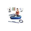 Vibration Plate Exercise Machine, Vibration Plate for Lymphatic Drainage Vibrating Plate with Loop Bands, Whole Body Vibration Plates for Weight Loss Enlarged Panel 99 Speeds 660 LBS Workout
