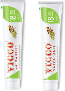 vicco saunf paste 160 g  2 pack of 2  toothpaste 320 g pack of 2