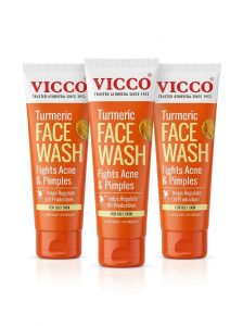 VICCO Turmeric Fights Acne Pimples Face