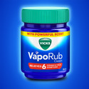 VICKS Relief From Cold, Cough, Blocked Nose, Headache and Breathing difficulty Vaporub Balm