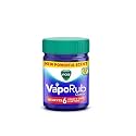 Vicks Vaporub 25ml, With New Powerful Scent, Relief From 6 Cough & Cold Symptoms: Cold, Cough, Blocked Nose, Headache, Body Ache, Muscular Stiffness, and Breathing Difficulty