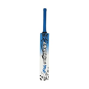 vicky graffiti pro poplar willow cricket bat with excellent pickup ideal for intermediate amp recreational matches suitable with balling styles blue