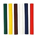 Vicky Grooved Spring Cricket Bat Grip Sturdy &amp; Comfortable Multicolour Rubber Built Ideal for Full Size Short Handle (Pack of 6)