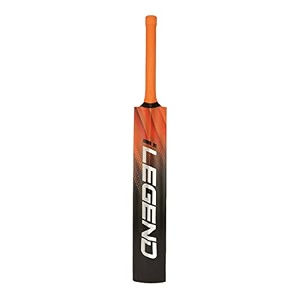 vicky ilegend pro poplar willow cricket bat with excellent pickup ideal for intermediate amp recreational matches suitable with balling styles orange grip