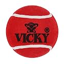 Vicky Maroon Tennis/Cricket Ball Heavy Multipurposeful Design &amp; Durable Rubber Built Ideally Designed for Sports Enthusiasts or Trainees- Pack of 6
