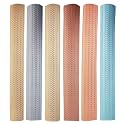Vicky Metalica Cricket Bat Grip Sturdy &amp; Comfortable Multicolour Rubber Built Ideal for Full Size Short Handle (Pack of 6)