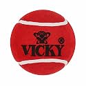 Vicky Tennis Ball Heavy Multipurposeful Design &amp; Durable Rubber Built Ideally Designed for Sports Enthusiasts or Trainees (Maroon, Pack of 6)