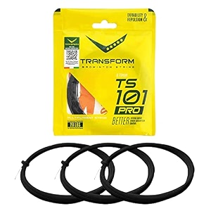 vicky transform badminton string ts 101 105 mm length durable plastic anti abrasive pa coating easy installation 3 pcs