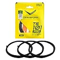 Vicky Transform Badminton String TS 101 10.5 mm Length Durable Plastic Anti Abrasive PA Coating Easy Installation (3 Pcs)