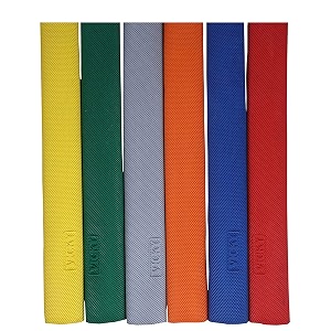 vicky velvet finish cricket bat grip sturdy amp comfortable multicolour rubber built ideal for full size short handle pack of 6