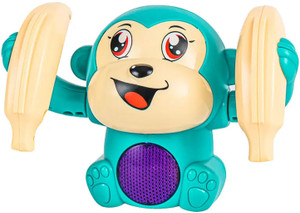 vicorp rolling monkey toy with music light kids toys touch and voice controlled animal