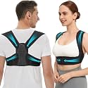 Vicorrect Posture Corrector for Women and Men, Adjustable Upper Back Brace for Clavicle Support and Providing Pain Relief from Neck, Shoulder, and Upper Back