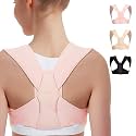 Vicorrect Posture Corrector for Women and Men, Adjustable Upper Back Brace for Clavicle Support and Providing Pain Relief from Neck, Shoulder, and Upper Back