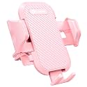 VICSEED Ultra Stable Pink Car Phone Holder Vent [Never Fall Off &amp; Break]