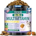 VICSOM Taurine for Cats Vitamins Treats, 16 in 1 Cat Multivitamin 500 Ct