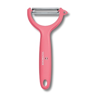 victorinox stainless steel swiss classic peeler serratedwavy edged for kitchen and household swiss trend colours special edition - tomato red swiss made light red small 7607912