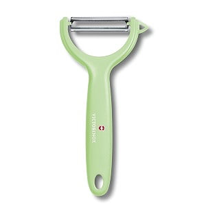 victorinox stainless steel swiss classic peeler serratedwavy edged for kitchen and household swiss trend colours special edition - apple green swiss made light green small 7607942