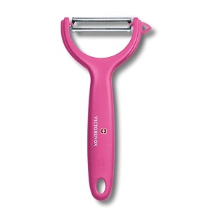 victorinox stainless steel peeler swiss classic serratedwavy edge multipupose peeler for professional and household kitchen pink swiss made
