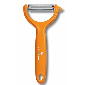 victorinox stainless steel peeler swiss classic serratedwavy edge multipupose peeler for professional and household kitchen orange swiss made