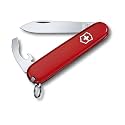 Victorinox Swiss Army Knife - Bantam - 8 Functions, Multi-utility Tool , Red - 84 mm