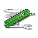 Victorinox Swiss Army Knife - FRESH. STYLISH. COLORFUL SWISS CLASSICS - 7 Function, Multitool with a Pair of Scissors - Green Tea, 58 mm