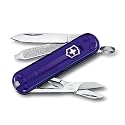 Victorinox Swiss Army Knife - FRESH. STYLISH. COLORFUL SWISS CLASSICS - 7 Function, Multitool with a Pair of Scissors - Persian Indigo, 58 mm
