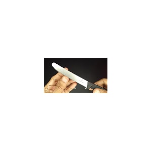 victorinox swiss classic stainless steel vegetable pizza and bread knife serrated edge 11 cm blue swiss made