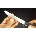 Victorinox, Swiss Classic, Stainless Steel, Vegetable, Pizza and Bread Knife, Serrated Edge, 11 cm, Blue, Swiss Made