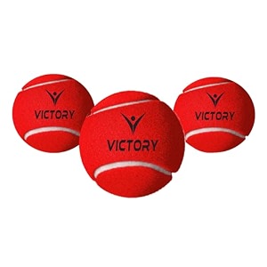 victory cricket tennis balls high bounce street match cricket tournament tennis ball heavy ball 3