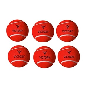victory cricket tennis balls high bounce street match cricket tournament tennis ball heavy ball 6